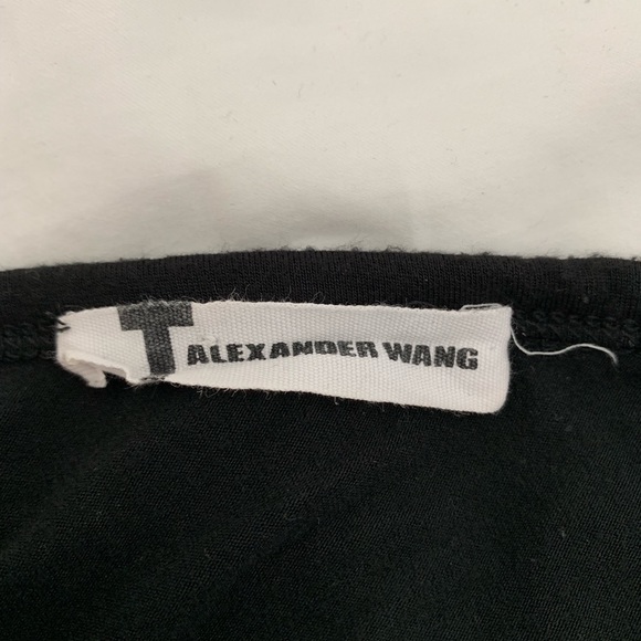 T by Alexander Wang one shoulder cotton dress - Picture 3 of 5